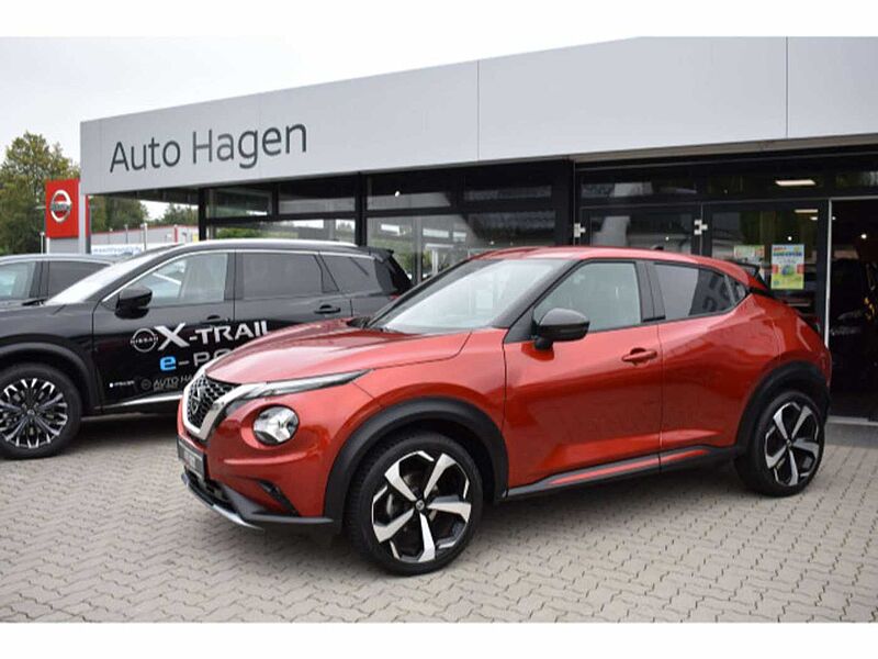 Nissan Juke 1.0 Tekna Voll LED GJR auf 19' Alu Navi 360