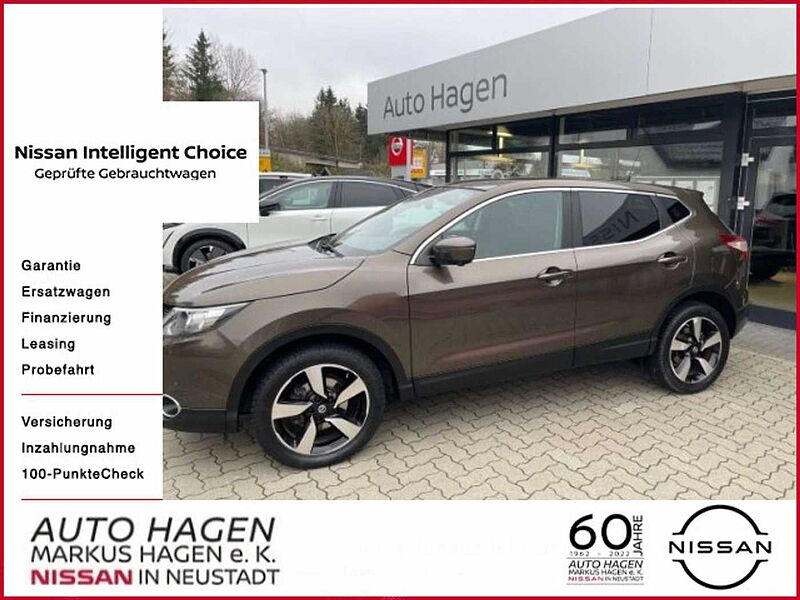 Nissan Qashqai 1.6 DIG-T 360° GJR auf 18' Alu Navi Einp